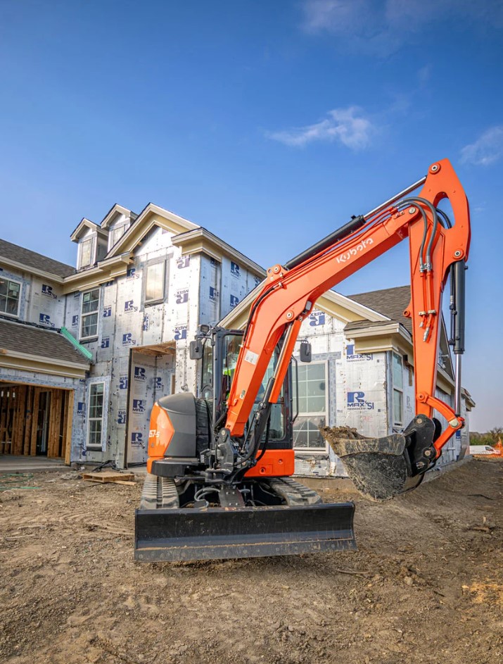 Rent the Kubota KX057SR3AP Mini Excavator Black Hills Equipment Rentals
